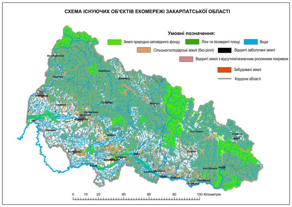 Карта екології